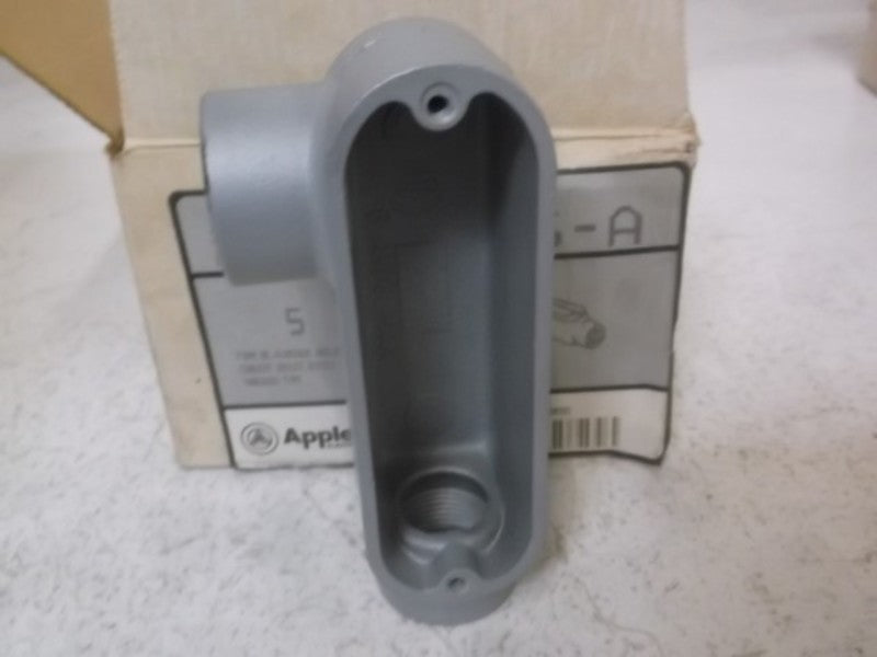 LOT OF 5 APPLETON LR75-A ALUMINUM 3/4" FORM 8S UNILETS *NEW IN BOX*