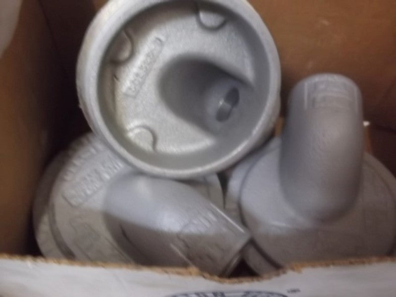 LOT OF 3 APPLETON GRK-1SC MALL IRON THREADED COVER *NEW IN BOX*
