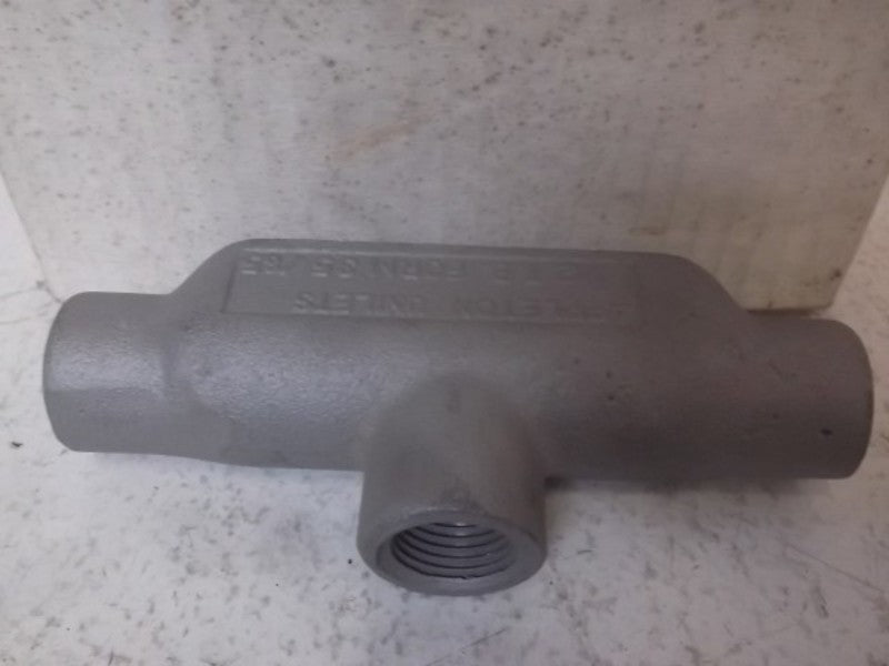 LOT OF 5 APPLETON APPTB50A 1/2" TB CONDUIT BODY UNILET *NEW IN BOX*