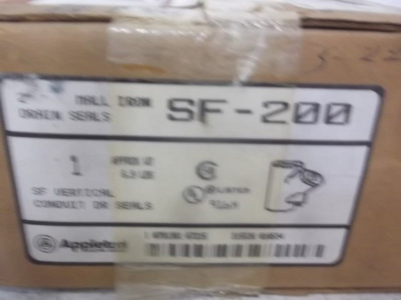 APPLETON SF200 VERTICAL CONDUIT SEAL 2" * NEW IN BOX * MRO Global Solutions