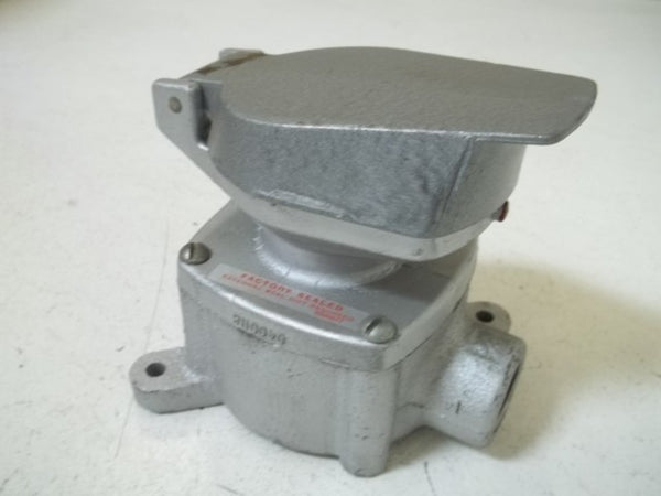 CROUSE-HINDS CPS1420 ACTION CIRCUIT BREAKER RECEPTACLE NSNP