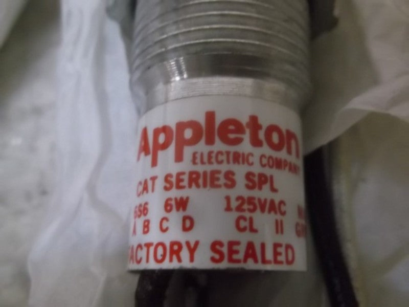 LOT OF 2 APPLETON SPLBLB BLUE PILOT LITE *NEW IN BOX*