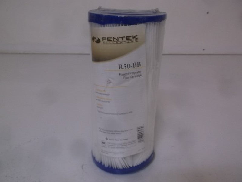 PENTEK R50-BB PLEATED POLYESTER FILTER CARTRIDGE * ORIGINAL PACKAGE *