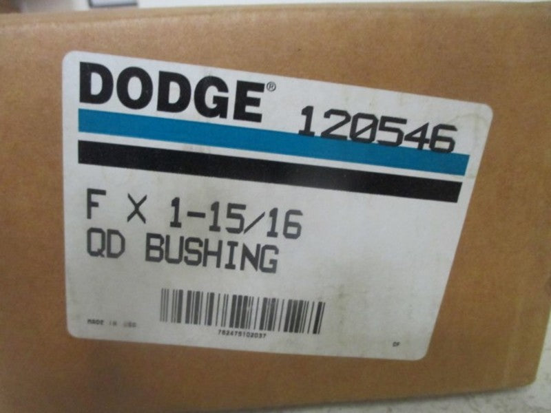 DODGE 120546 QD BUSHING * FACTORY SEALED *