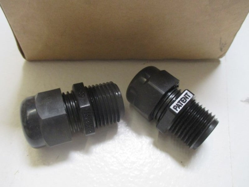 LOT OF 16 NEER NCG-11 LIQUID TIGHT HUBS NYLON 1/2" *NEW IN BOX*