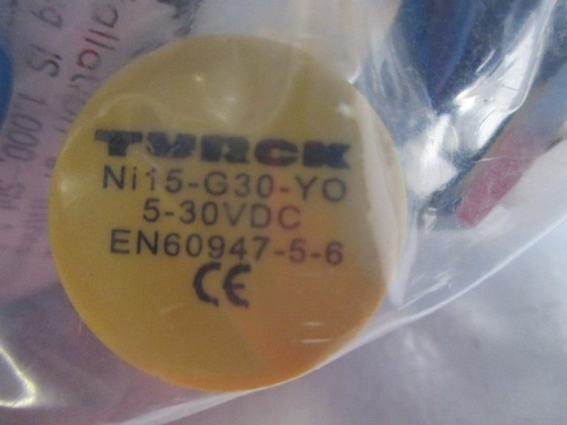 TURCK NI15-G30-Y0 G-BARREL * NEW IN FACTORY BAG *