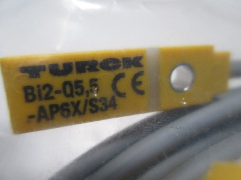 TURCK BI2-Q5,5-AP6X/S34 RECTANGULAR SENSOR * NEW IN A BAG *