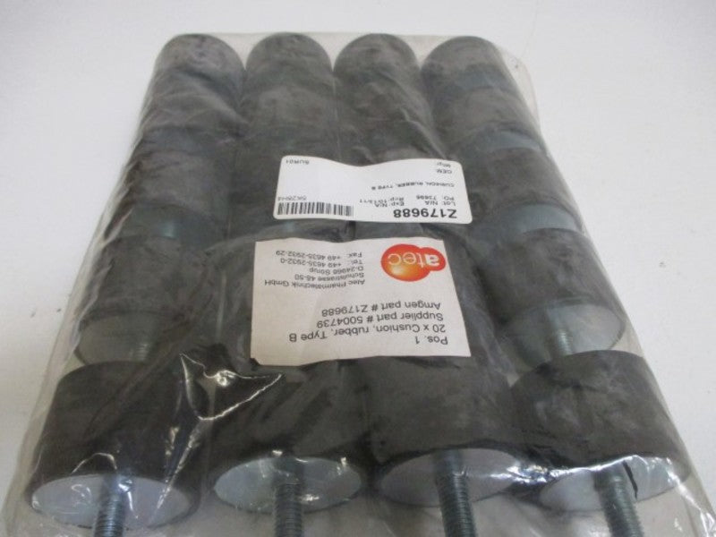 LOT OF 20 ATEC 5004739 RUBBEER CUSHION TYPE B *NEW NO BOX*