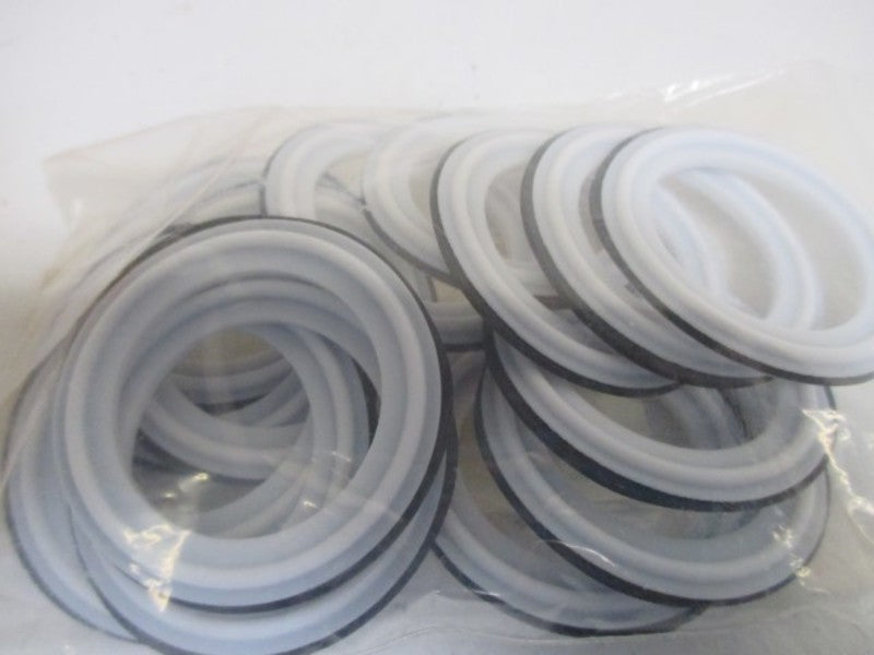 LOT OF 15 NEWMAN 40RX-GR 1-1/2" ENVELOPE CLAMP USP CL VI TEFLON *NEW IN A BAG*