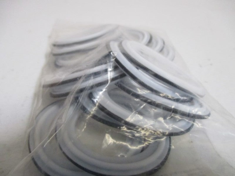 LOT OF 15 NEWMAN 40RX-GR 1-1/2" ENVELOPE CLAMP USP CL VI TEFLON *NEW IN A BAG*