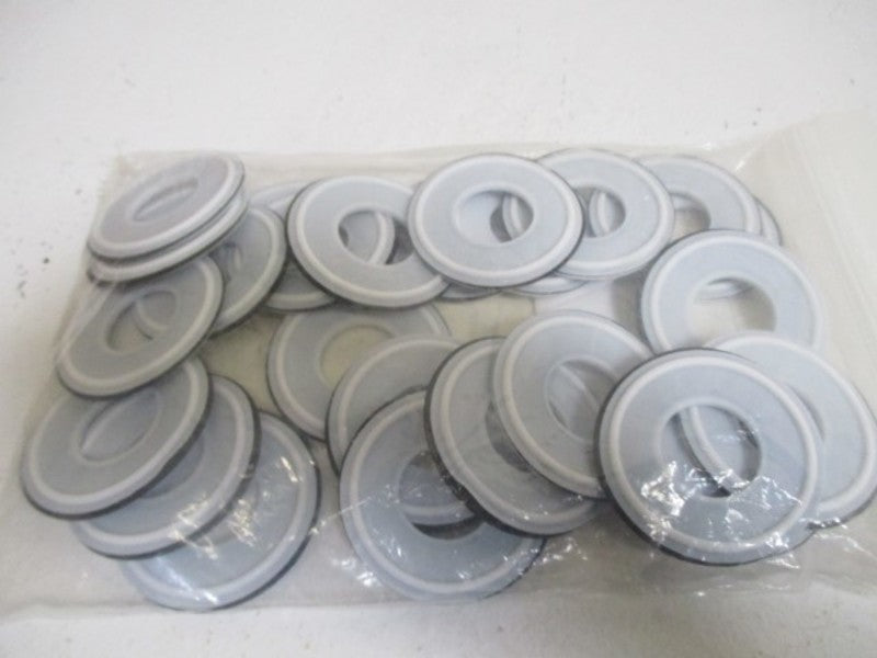 LOT OF 25 NEWMAN 40RX-GR 1" ENVELOPE CLAMP USP CL VI TEFLON *NEW IN A BAG*