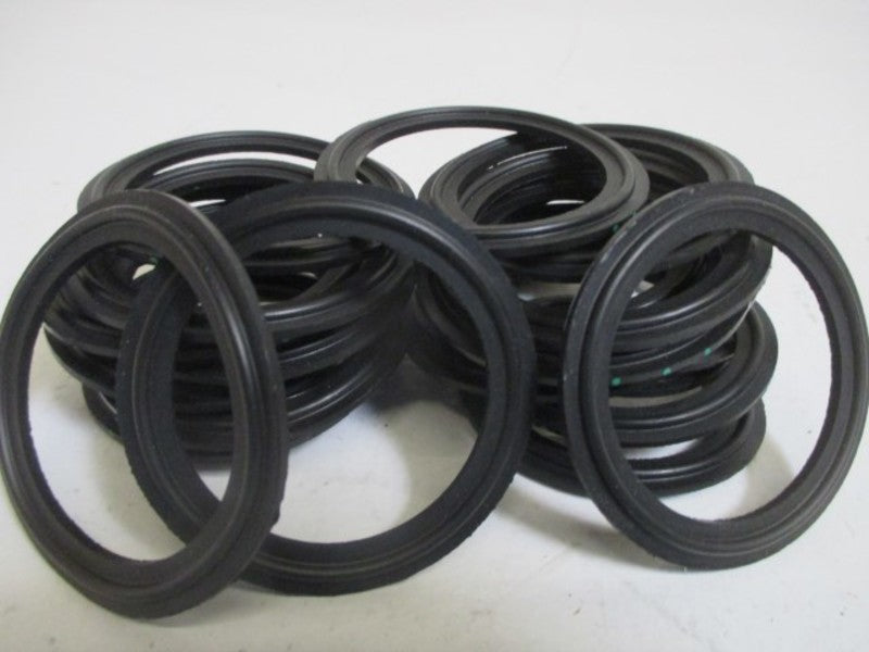 LOT OF 25 RUBBERFAB 40MPE-200 2" BLACK EPDM TC GASKET *NEW IN BOX*
