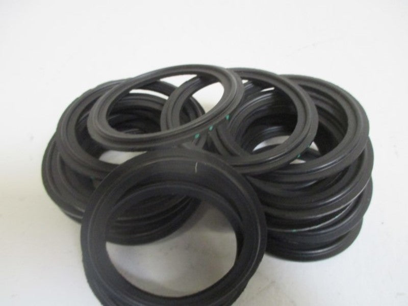 LOT OF 25 RUBBERFAB 40MPE-200 2" BLACK EPDM TC GASKET *NEW IN BOX*