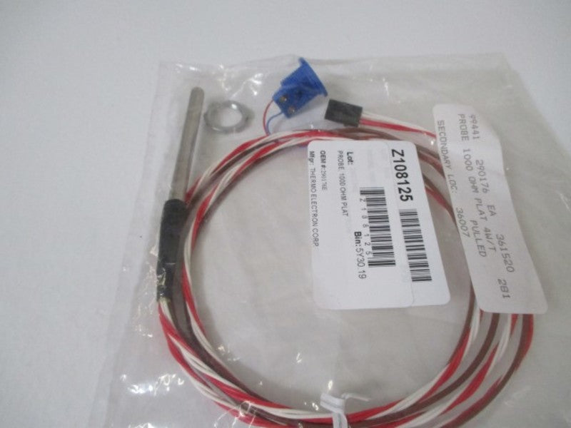 THERMO ELECTRON 290176E 1000 OHM PLAT PROBE * NEW IN A BAG *