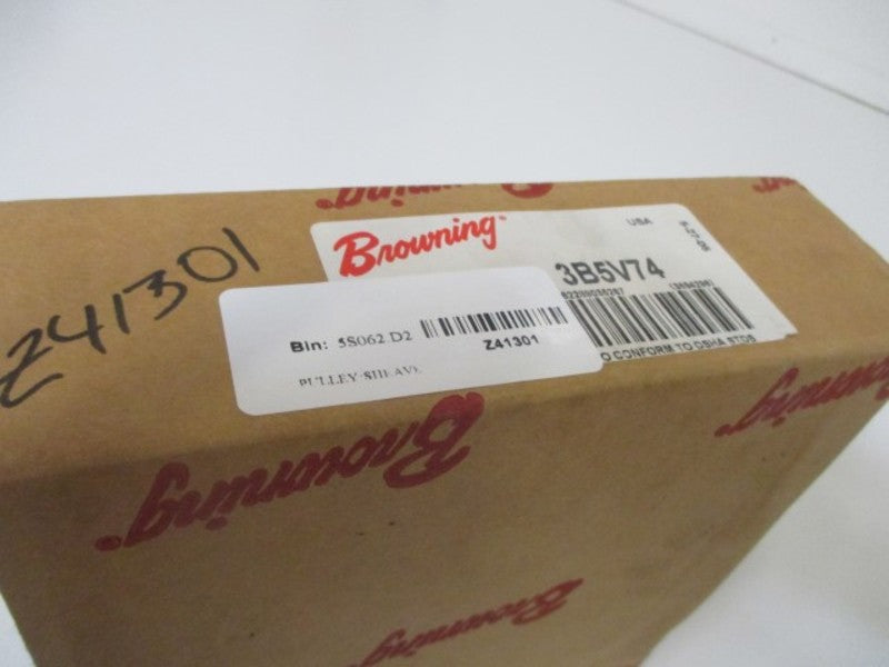 BROWNING 3694296 3B5V74 V-BELT PULLEY * FACTORY SEALED *