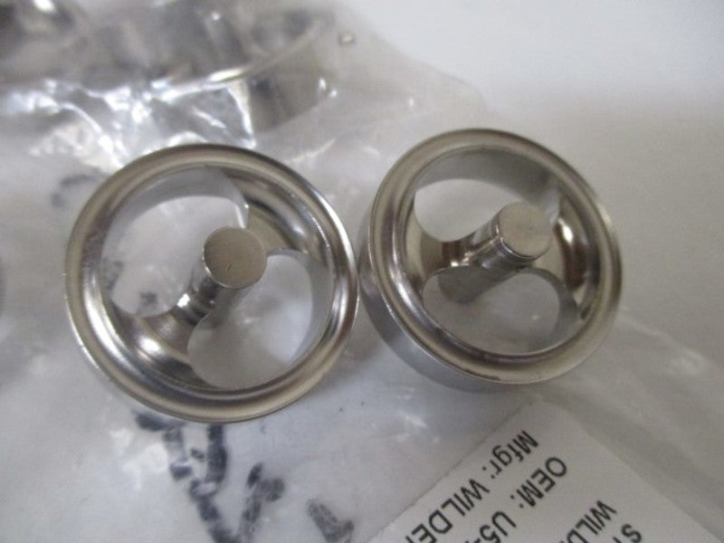 LOT OF 7 WILDEN U5-20-044-23 SS VALVE STOP NO MODIFIER FOR UB2  *NEW IN A BAG*