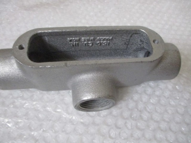 LOT OF 2 CROUSE-HINDS T-38 CONDUIT OUTLET BODY 1" *NEW IN BOX*