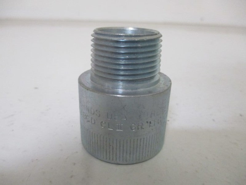LOT OF 10 CROUSE-HINDS REA23 ADAPTER 3/4" MALE HUB 1" FEMALE *NEW NO BOX*
