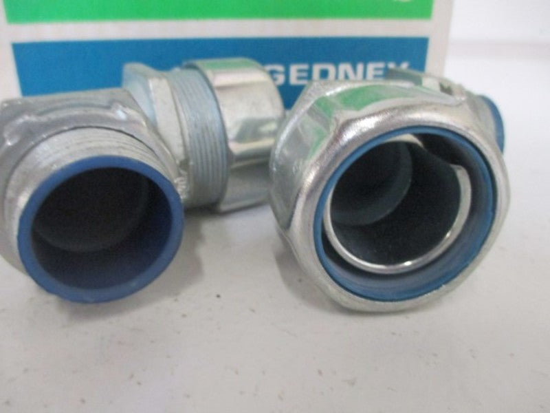 LOT OF 4 O-Z/GEDNEY 4Q-9100LTG GROUND-TITE LIQUIDTIGHT CONNECTOR *NEW IN BOX*