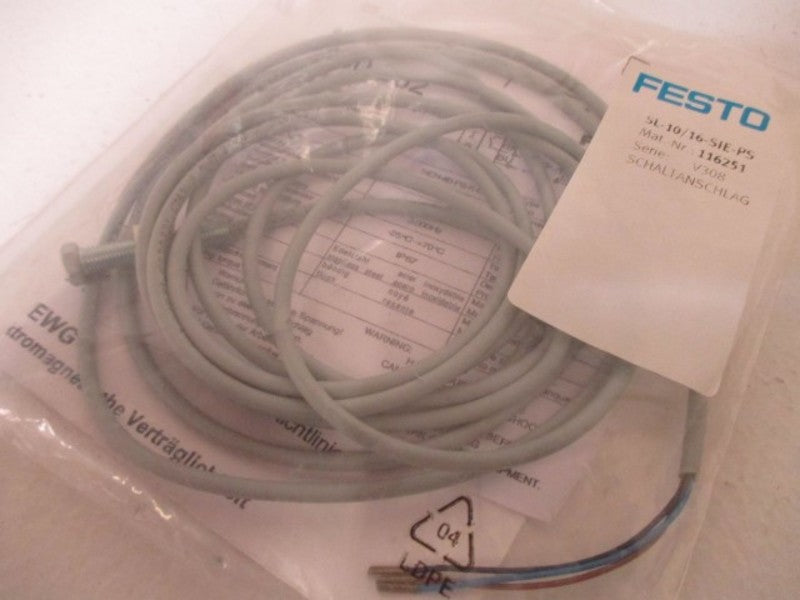 FESTO SL-10/16-SIE-PS SHOCK ABSORBER KIT * NEW IN A BAG *