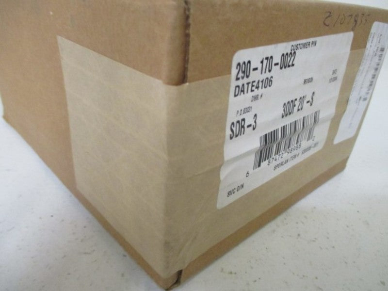 SPORLAN SDR-3 PRESSURE CONTROLLER * FACTORY SEALED *