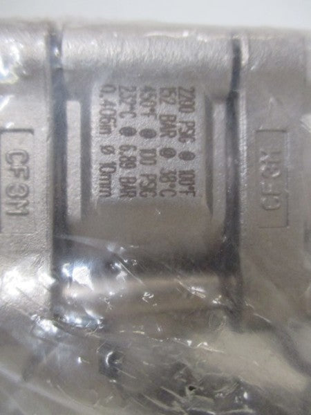 SWAGELOK SS-63TS8-JL SS BALL VALVE * NEW FACTORY BAG *