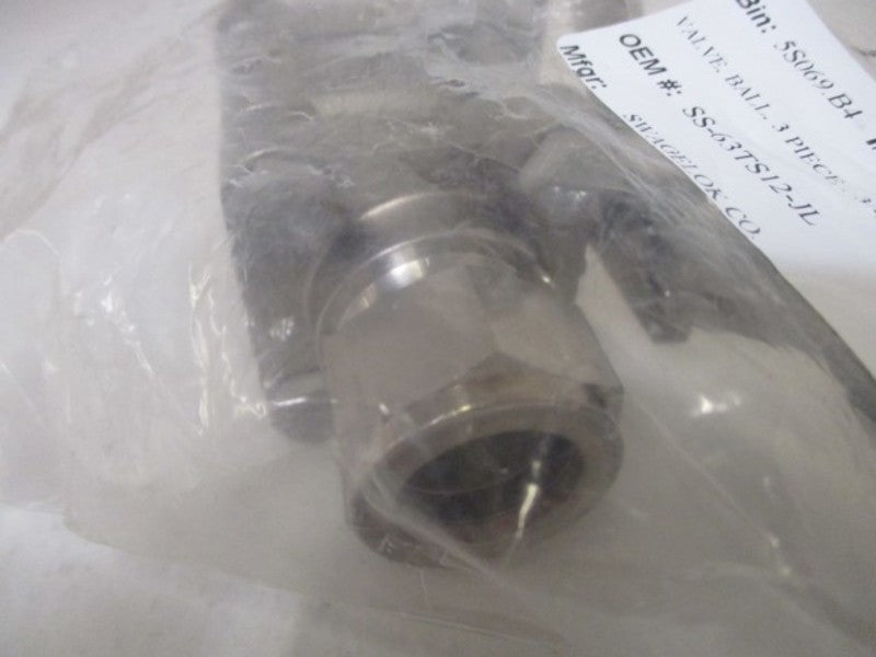 SWAGELOK SS-63TS12-JL SS 3-PIECE BALL VALVE LOCKING HANDLE * NEW FACTORY BAG *