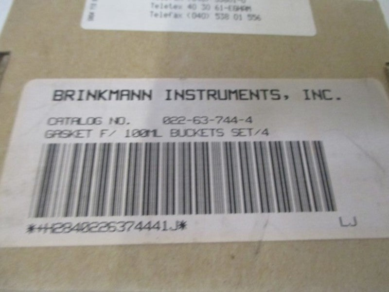 LOT OF 4 BRINKMANN 022-63-744-4 GASKET *FACTORY SEALED*
