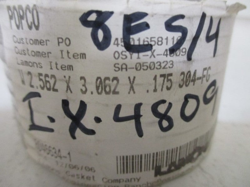 LOT OF 10 LAMONS SA-050323 GASKET SPIRAL WOUND *NEW NO BOX*