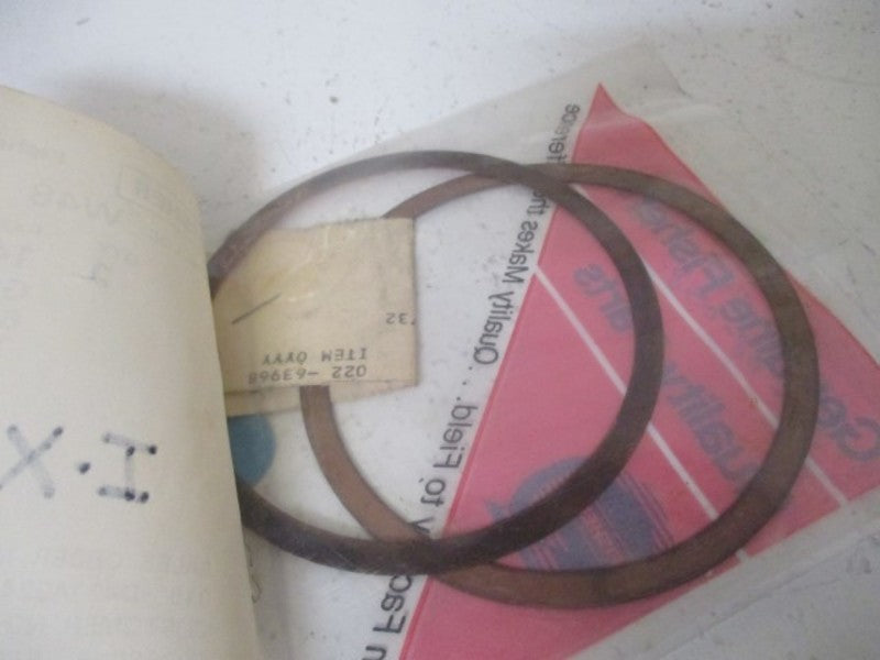 LOT OF 2 FISHER 14A5685X022 GASKET *NEW IN A BAG*