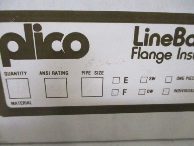 PLICO G-10/VIT 300 ANSI 6 PIPR LINE BACKER FLANGE INSULATION * FACTORY SEALED *