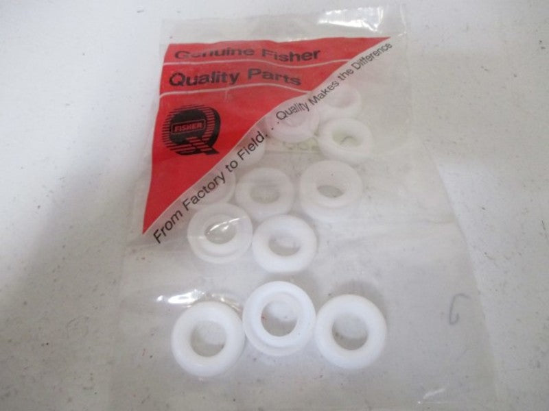LOT OF 18 FISHER 1C752701012 PACKING V-RING *NEW IN A BAG*