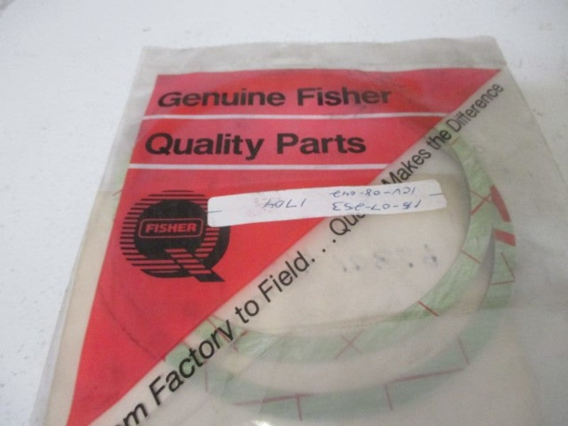 LOT OF 2 FISHER 1R3723X0072 GASKET 5" DIA *NEW IN A BAG*