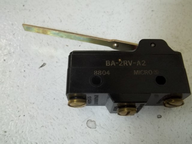 LOT OF 4 MICROSWITCH BA-2RV-A2 SNAP ACTION SWITCH (BLUE BOX) *NEW IN BOX*