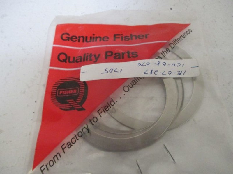 LOT OF 5 FISHER 16A1937X012 GASKET SHIM *NEW IN A BAG*