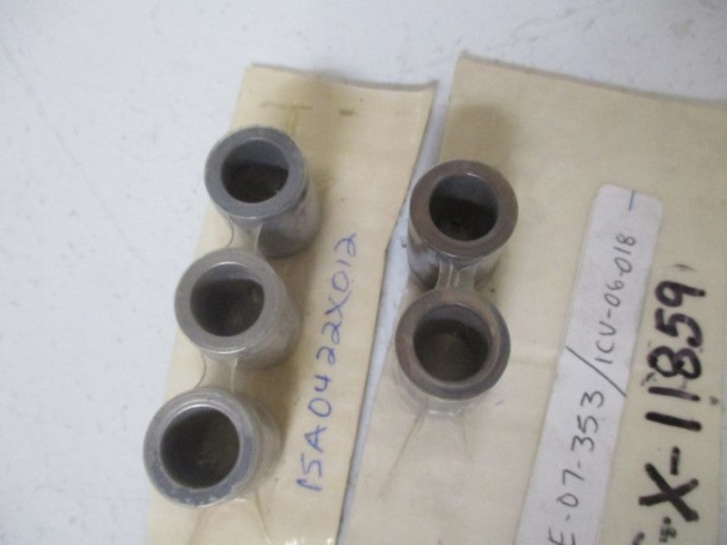 LOT OF 5 FISHER 15A0422X012 BUSHING *NEW NO BOX*