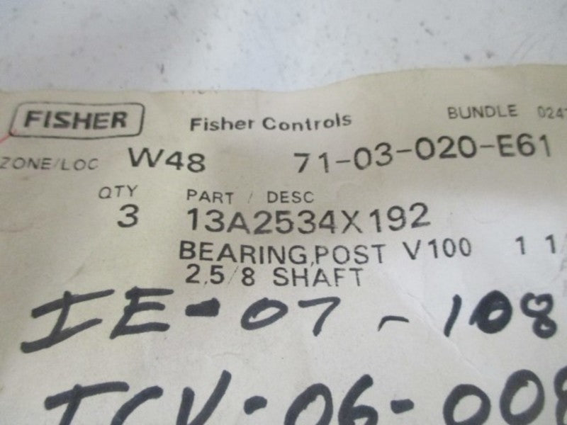 FISHER 13A2534X192 BUSHING GUIDE * NEW IN ORIGINAL PACKAGE *