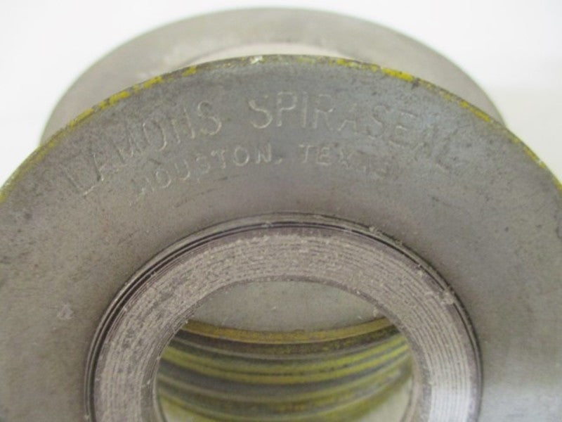 LOT OF 10 LAMONS 1" 9-1500 SPIRAL WOUND GASKET *USED*