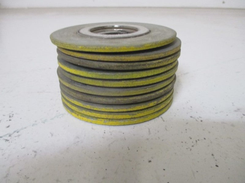 LOT OF 10 LAMONS 1" 9-1500 SPIRAL WOUND GASKET *USED*