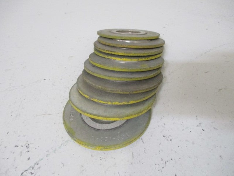 LOT OF 10 LAMONS 1" 9-1500 SPIRAL WOUND GASKET *USED*