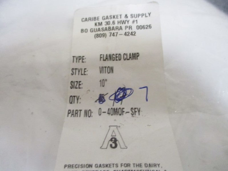 LOT OF 7 CARIBE 0-040MOF-SFY GASKETS *NEW NO BOX*