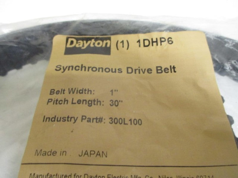 DAYTON 1DHP6 TIMING BELT POWERGRIP 80 TEETH 3/8" * FACTORY BAG *