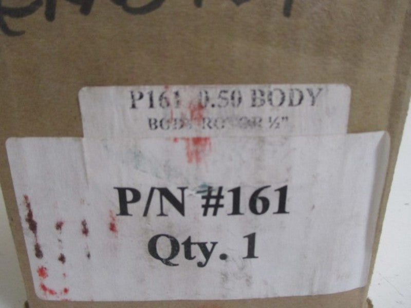 JOHN C ERNST #161 BODY ROTOR 1/2" P161 0.50 BODY * FACTORY SEALED *