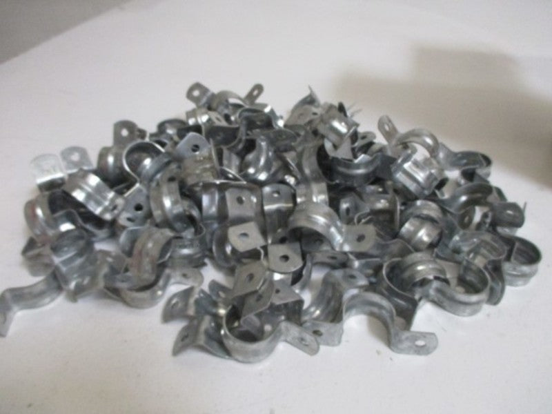 LOT OF 119 THOMAS & BETTS 16-403 TWO-HOLE 1" STRAPS *NEW IN BOX*