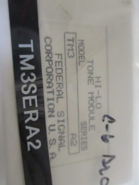 FEDERAL SIGNAL TM3 HI-LO TONE MODULE SERIES A2 * FACTORY BAG *