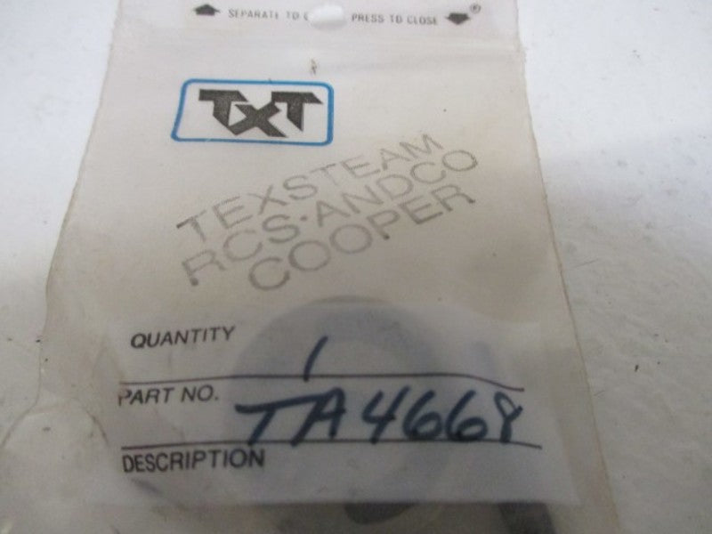 TEXSTEAM TA4668 REPAIR KIT PILOT VALVE DISC 5000 * NEW IN A BAG *