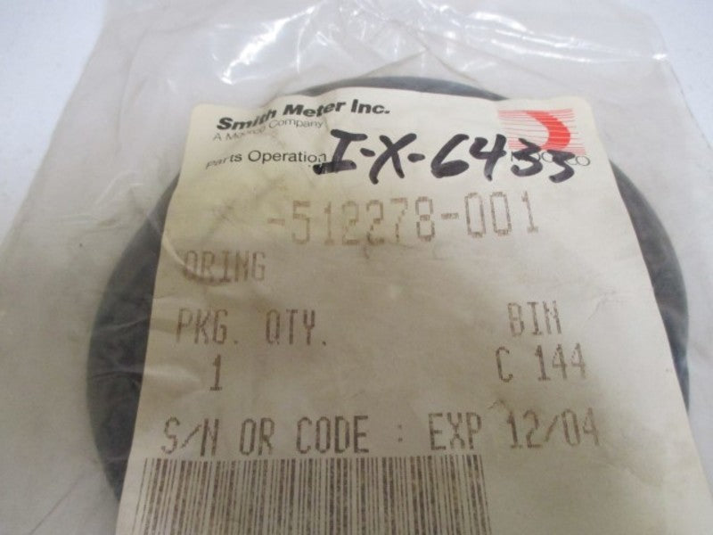 SMITH METER 512278-001 O-RING SEAL * FACTORY BAG *