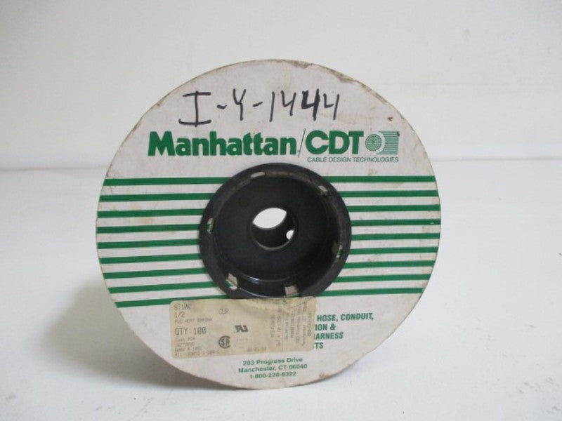MANHATTAN ST100 1/2" PVC HEAT SHRINK CLEAR * ORIGINAL PACKAGE *