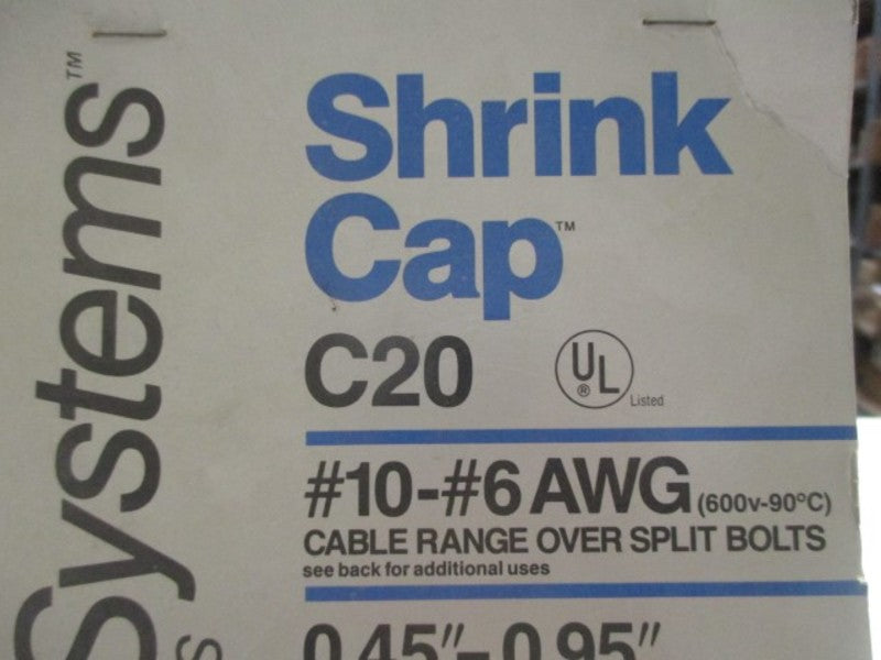 RAYCHEM C20 SHRINK CAP * ORIGINAL PACKAGE *
