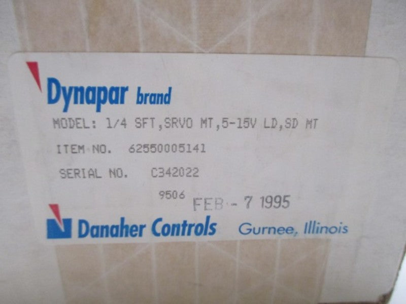 DYNAPAR 62550005141 * FACTORY SEALED *